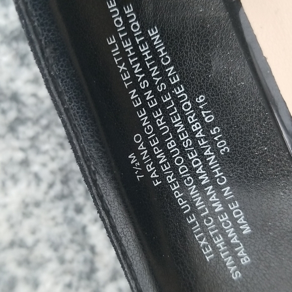 Nine West Farinao ❤Chunky Heel ❤with Buckle ❤Sz7.5 - Picture 6 of 9